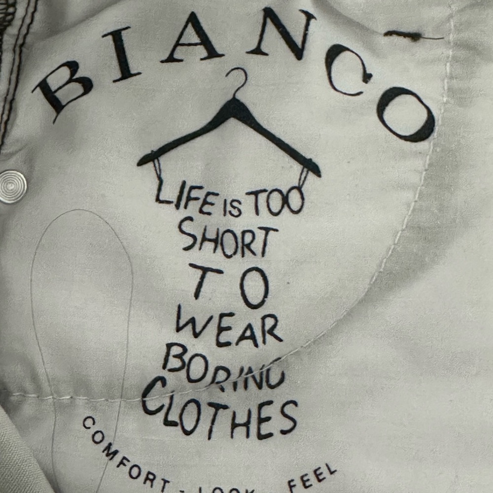 Bianco brand camouflage print denim pants size 31 - Picture 7 of 8